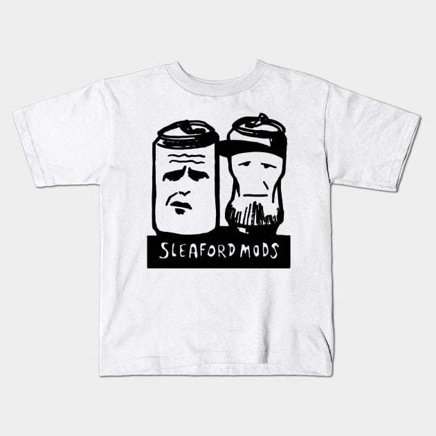 sleaford mods Kids T-Shirt by CoconutSportsCo